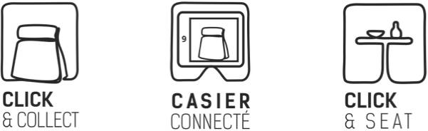Click & Collect, Casier connecté, Click & Seat Click & Collect, Casier connecté, Click & Seat